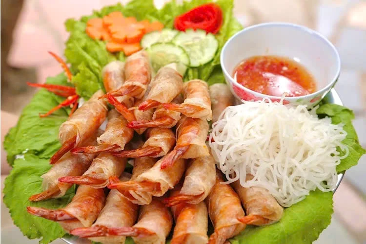 Chả ram tôm đất Vip khay 500g